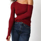 Olivaceous - Gigi Asymmetrical Top