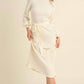 &Merci - The Annabelle Midi Length Sweater Dress