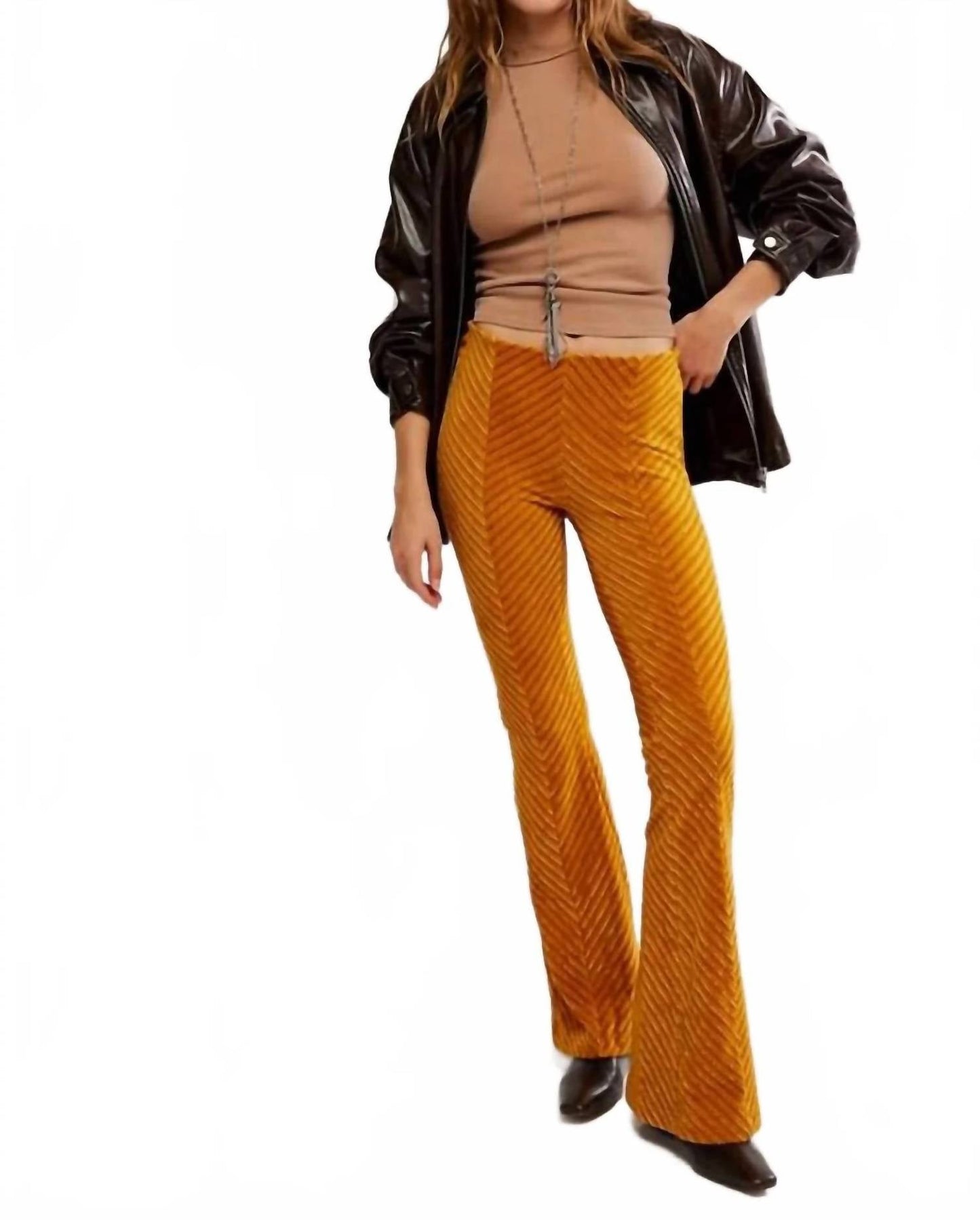 Free People - Penny Pull On Velvet Pants