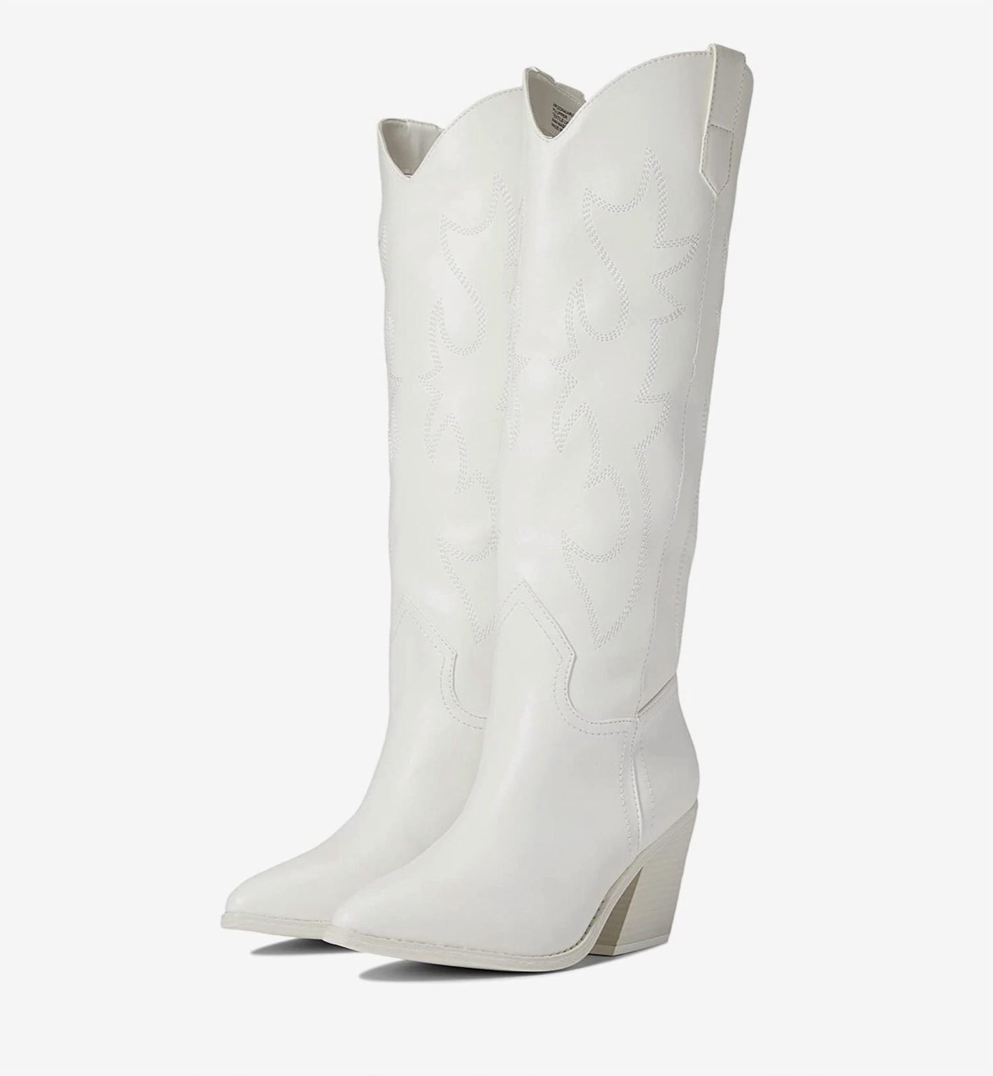 Steve Madden - Women's Snip Toe Sculpted Block Cowboy Boot