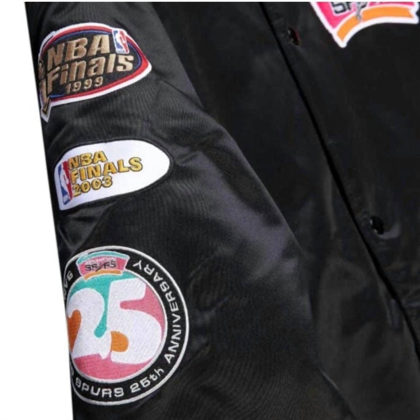 Mitchell & Ness - Nba San Antonio Spurs Champ City Satin Jacket