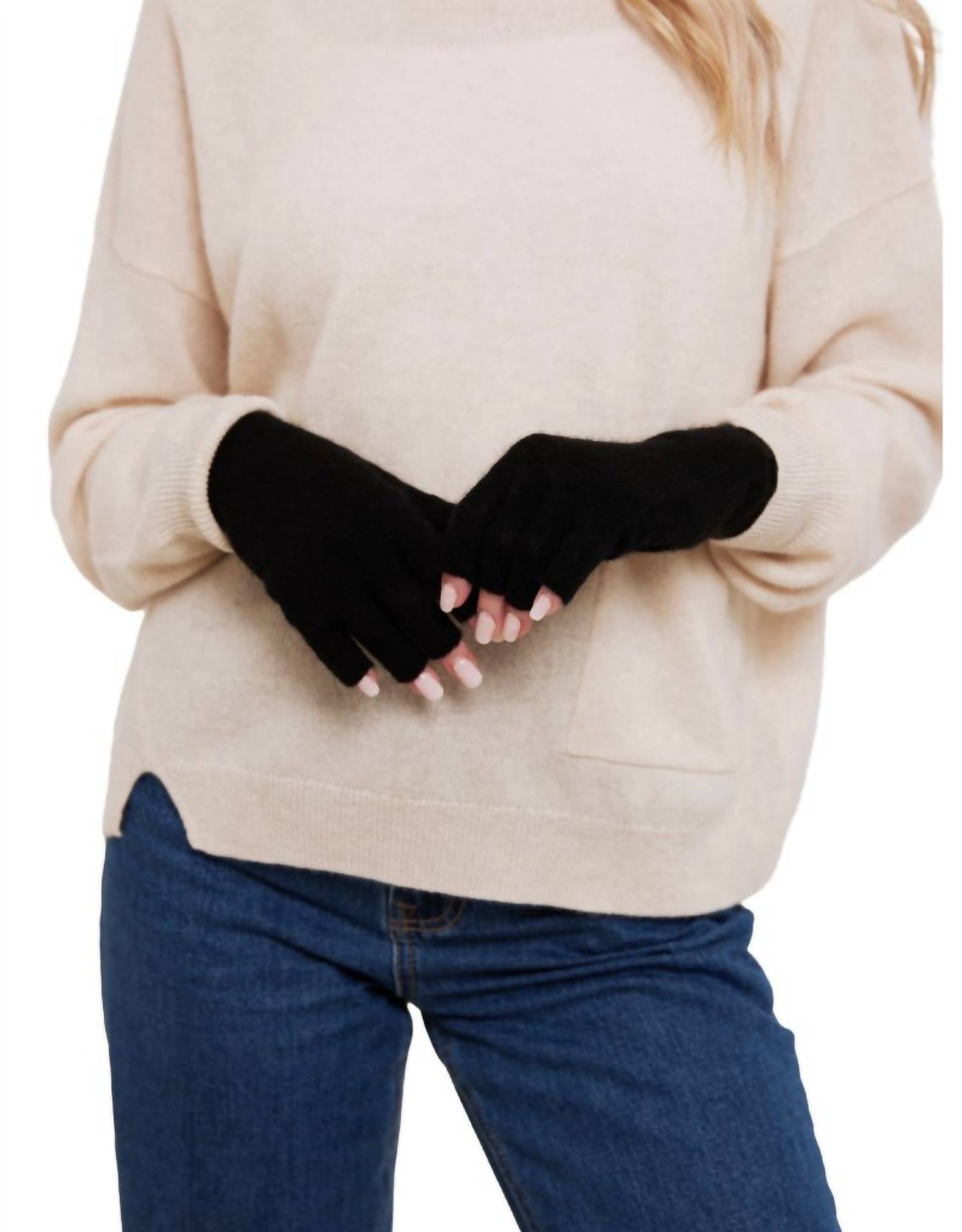 Brodie Cashmere - Fingerless Gloves