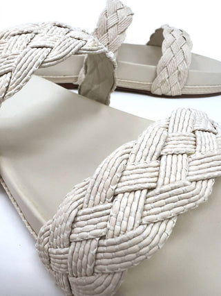 Coco Indigo - Women's Montezuma Braided Slide Sandal