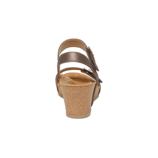 Aetrex - Women's Lexa Cork Quarter Strap Wedge