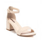 Xti - WOMEN'S BLOCK HEEL SUEDE SANDALS