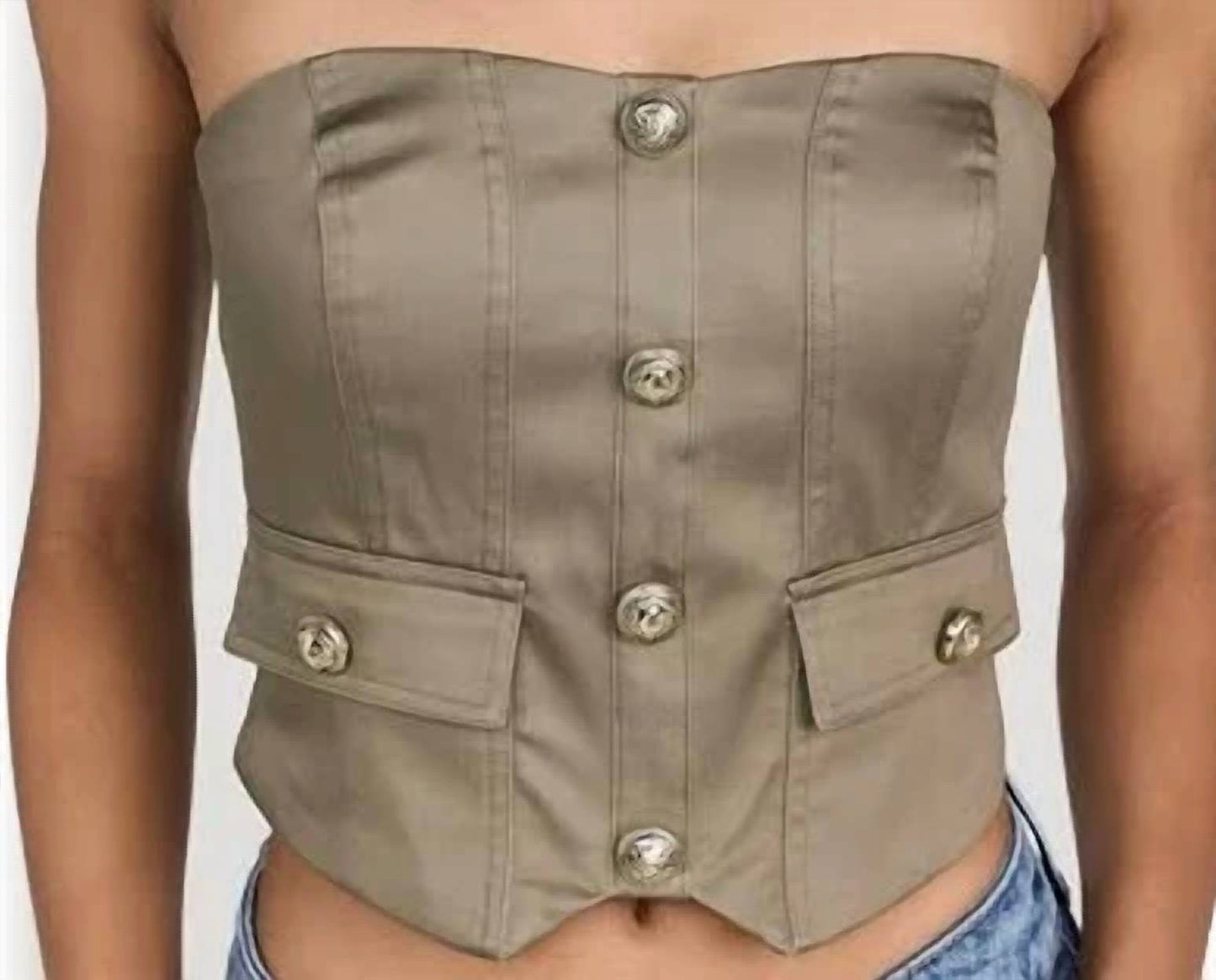 Generation Love - Susanna Gabardine Vestier Top