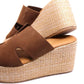 Chocolat Blu - Women's Jamie Raffia Slides