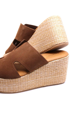 Chocolat Blu - Women's Jamie Raffia Slides