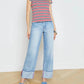 L'Agence - Ressi Fitted Stripe Tee