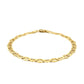 5.5mm 10k Yellow Gold Mariner Link Bracelet