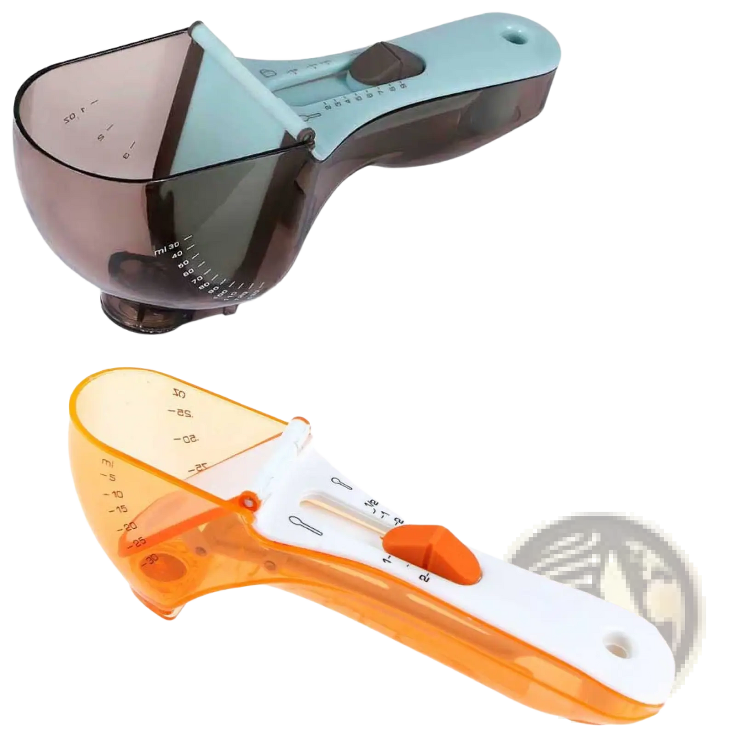 Adjustable Measuring Spoon Set with Magnetic Base