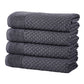 Cotton Diamond Waffle Weave Bath Towel Set - Grayson Collection