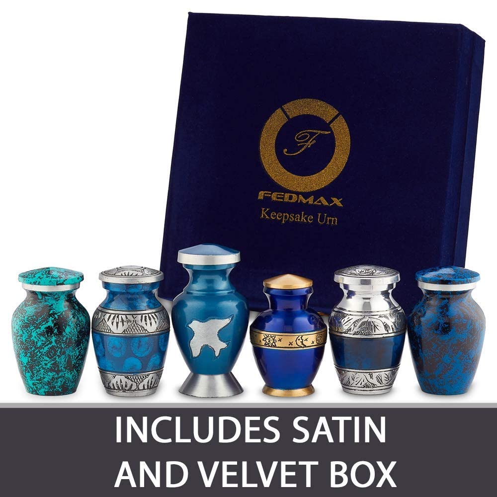 Adult Cremation Urns with Velvet Bag