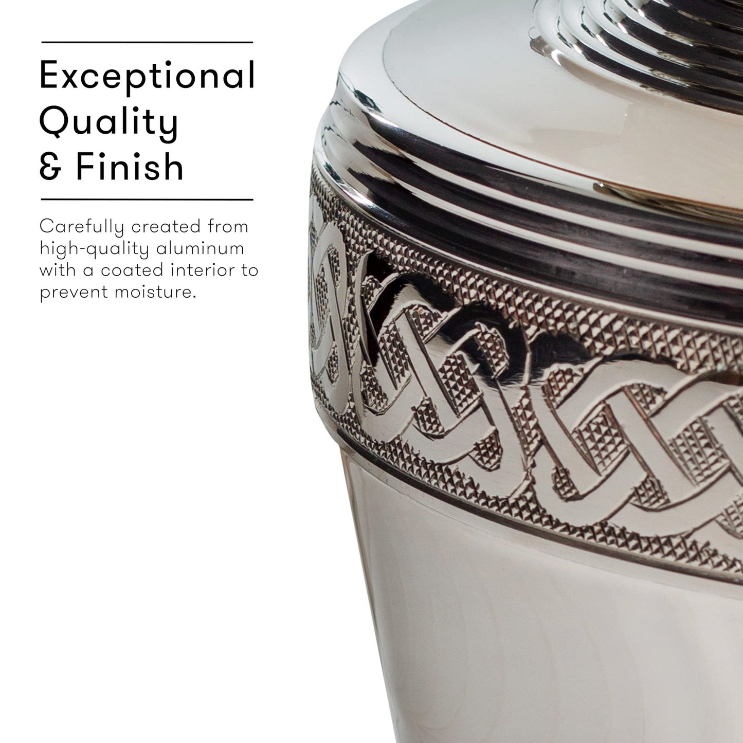 Adult Cremation Urns with Velvet Bag