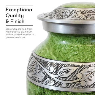 Adult Cremation Urns with Velvet Bag