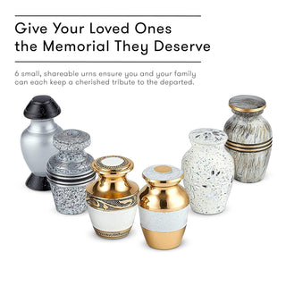 Adult Cremation Urns with Velvet Bag
