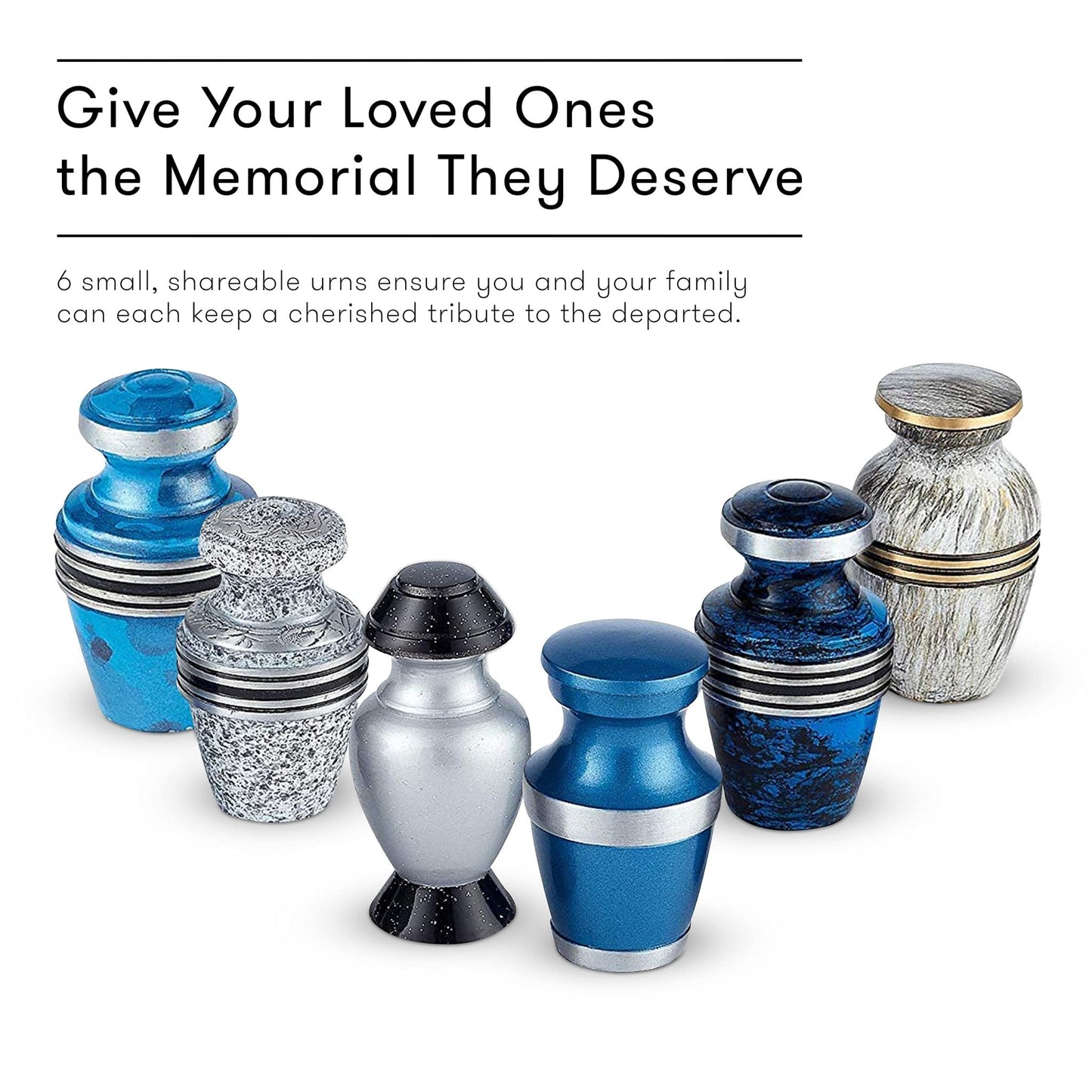 Adult Cremation Urns with Velvet Bag