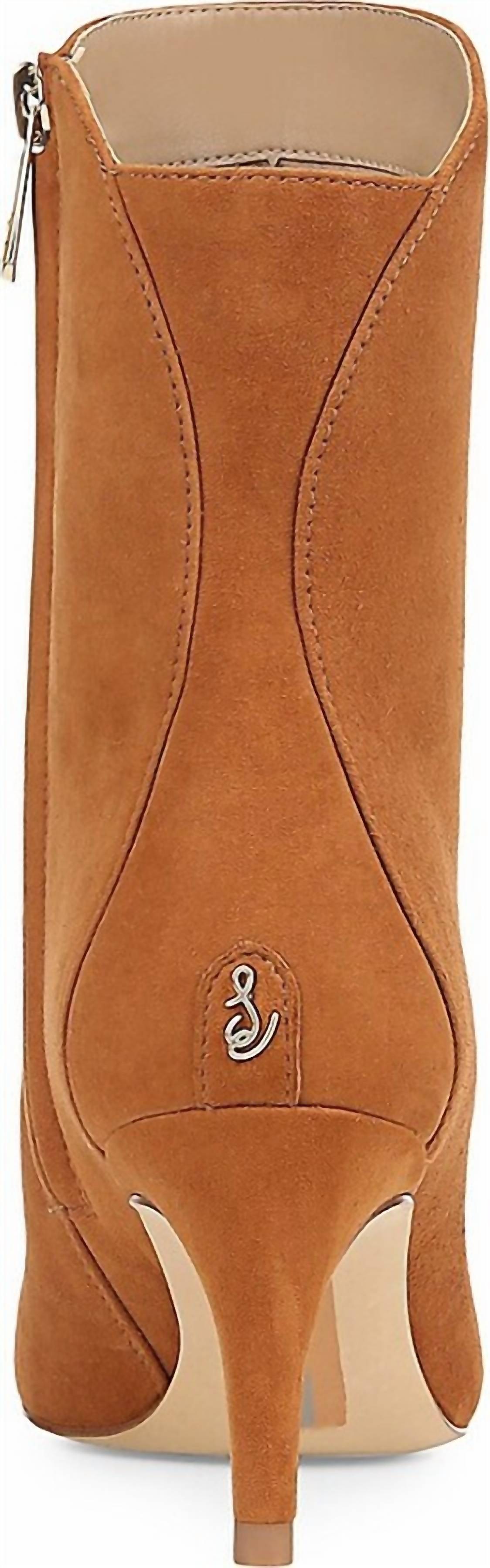 Sam Edelman - Women's Suede Usha Pointed Toe Bootie
