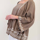 Easel - Desert Bloom Boho Top