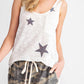 143 Story - Star Sweater Knit Tank Top
