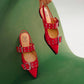 Marsh Wear - Women's Buckle Strap Slingback Flats