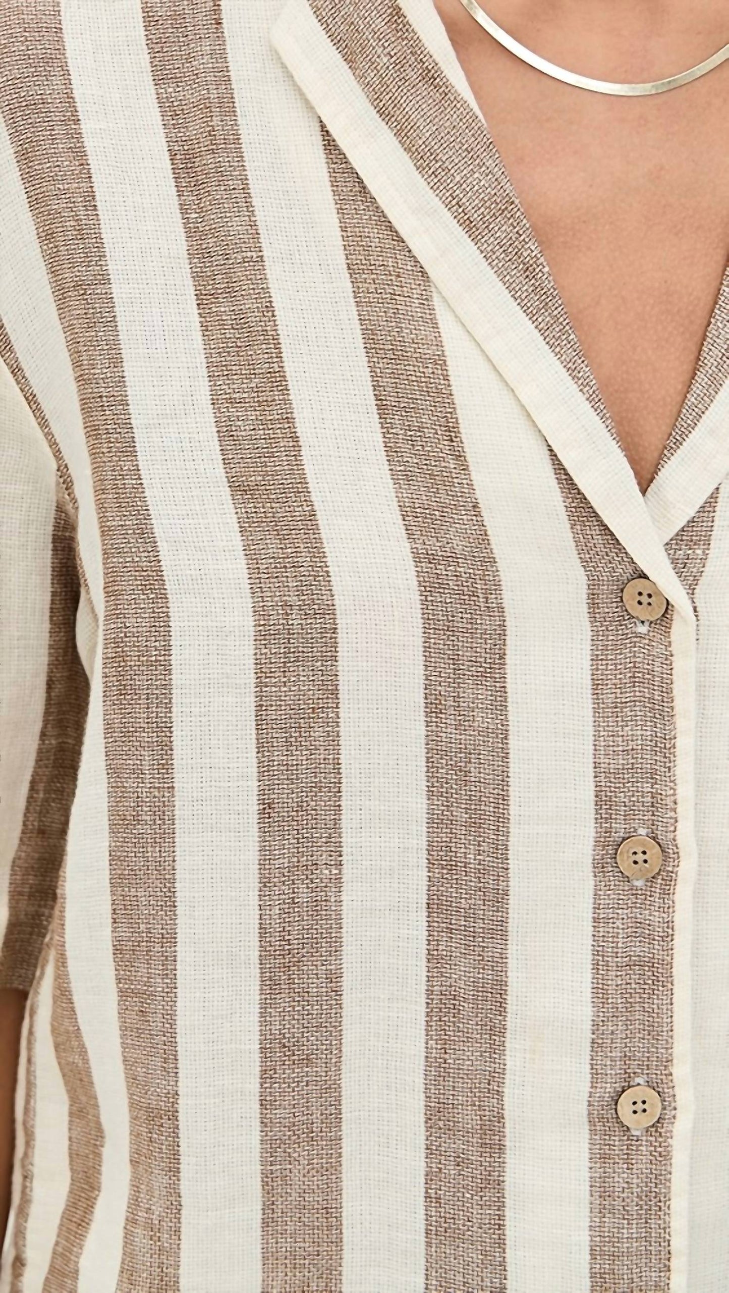 Faherty - Palma Linen Camp Shirt