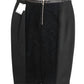 Calvin Klein - Women's Scuba Boucle Contrast Pencil Skirt