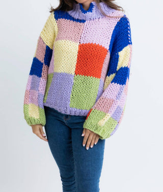 Karlie - Piper Crochet Colorblock Sweater