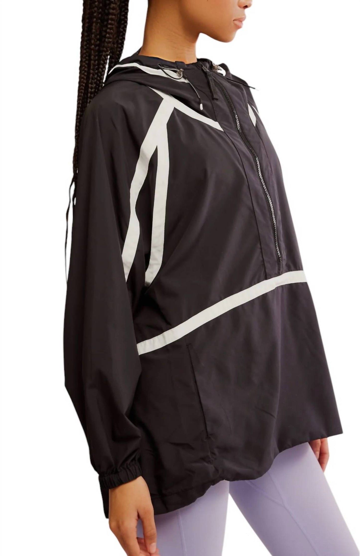 Free People - Cares Like The Wind Logo Jacket