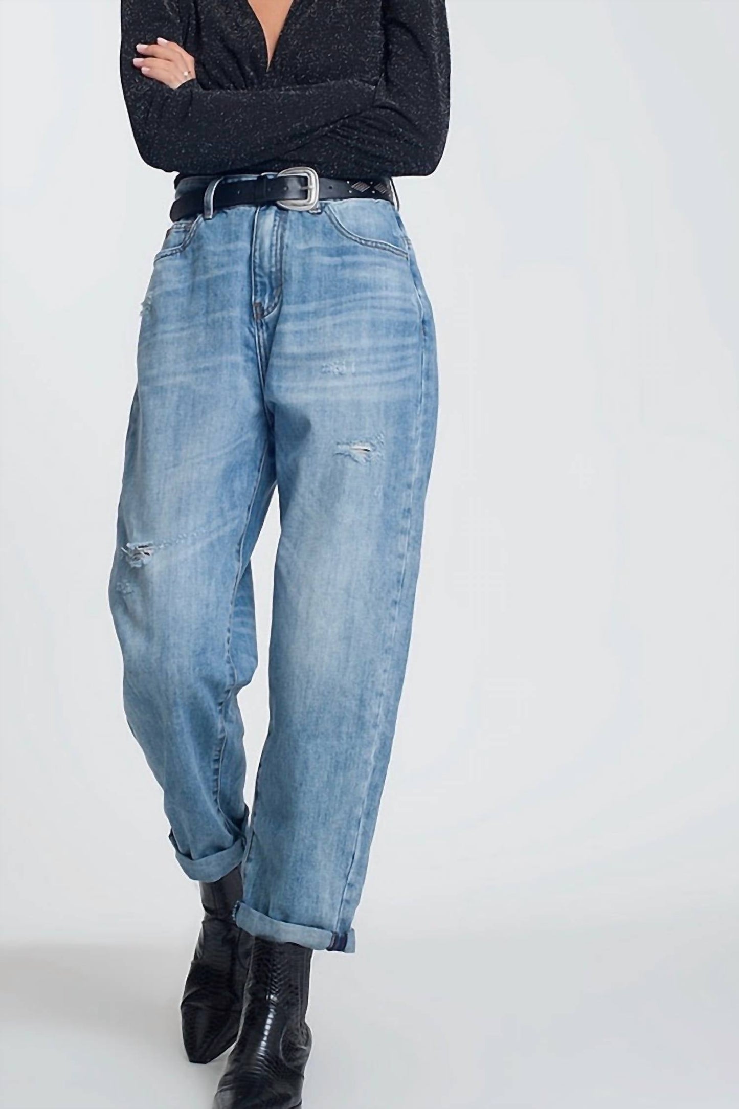 124 Voltaire - Baggy Boyfriend Jeans