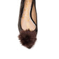 Sam Edelman - Women's Raddie Velvet Flat With Pom