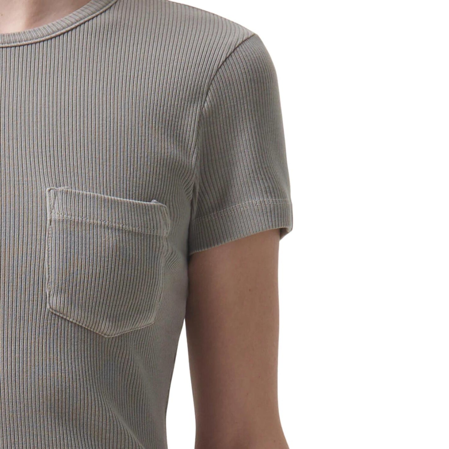 Agolde - Arlo Ribbed Tee