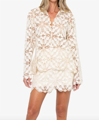 Jbq - Maxine Long Sleeve Button Dwon Shirt