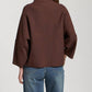 Apny - Funnel Neck Sweater With Patch Pocket