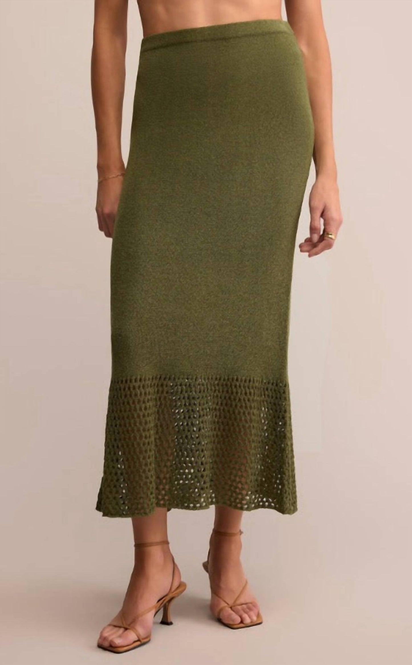 Z Supply - Haven Sweater Knit Midi Skirt