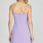 She + Sky - Bow Mini Dress