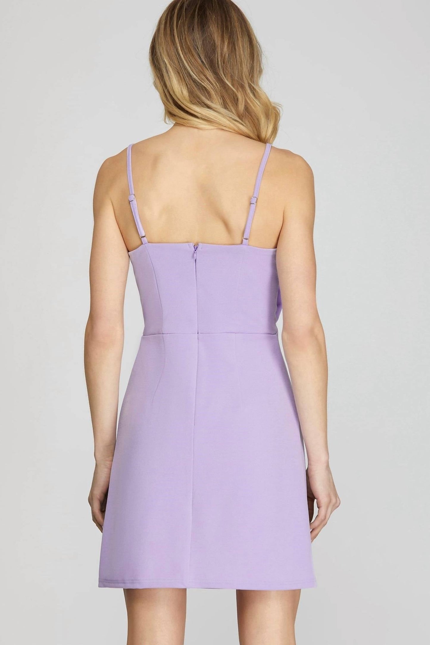 She + Sky - Bow Mini Dress