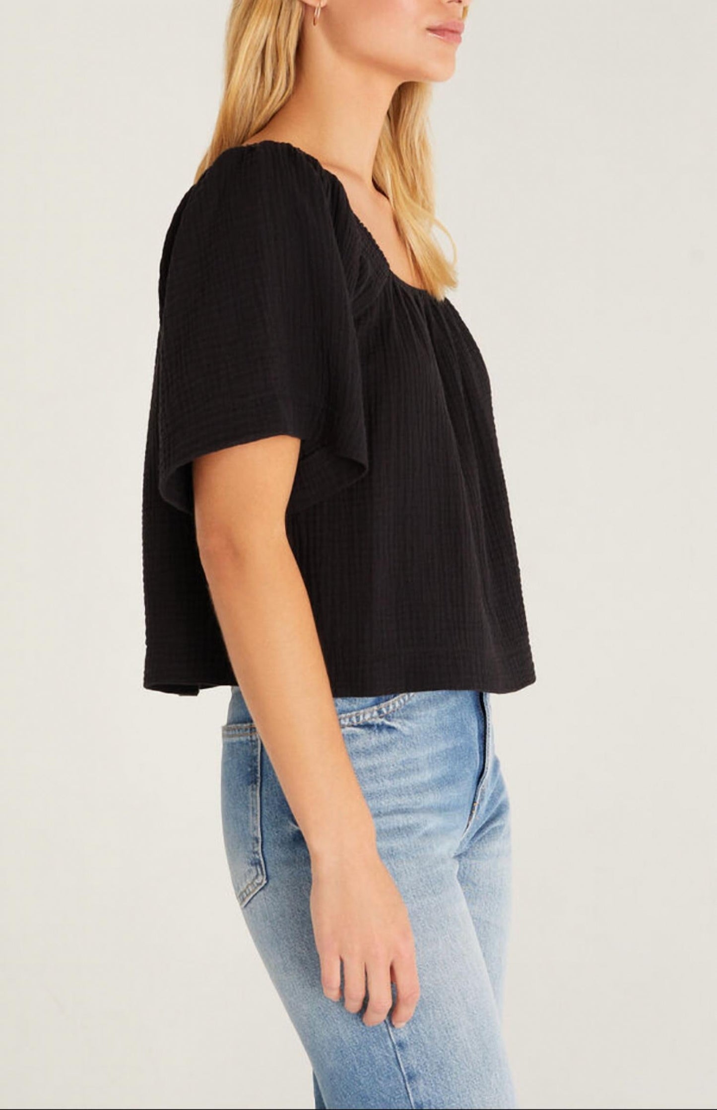 Z Supply - NO RULES GAUZE TOP