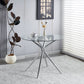 Compact Dining Table With Glass Top