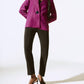 Joseph Ribkoff - Textured Long Sleeve Relaxed Jacket