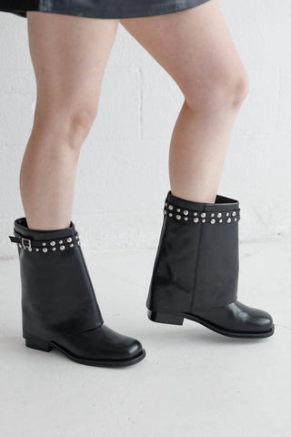Free People - Scorpio Studded Foldover Boot