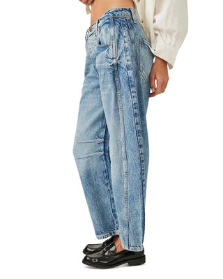 Free People - Good Luck Barrel Jeans