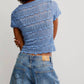 Free People - Angelina Lace Tee