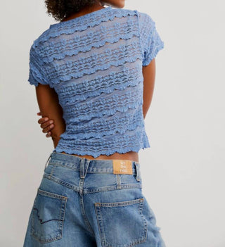 Free People - Angelina Lace Tee