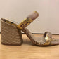 Steve Madden - Women's Leather Strap Jute Heel Sandal