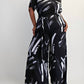 The Curve La - Plus Size Knit Off The Shoulder Wide Leg Jumpsuit