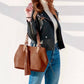Jen & Co. - Women's Large Tassel 2in1 Satchel Bag