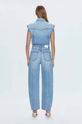 Pistola - Ace Sleeveless Barrel Leg Jumpsuit