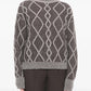 Antonelli Firenze - Celso Argyle Crewneck Sweatshirt