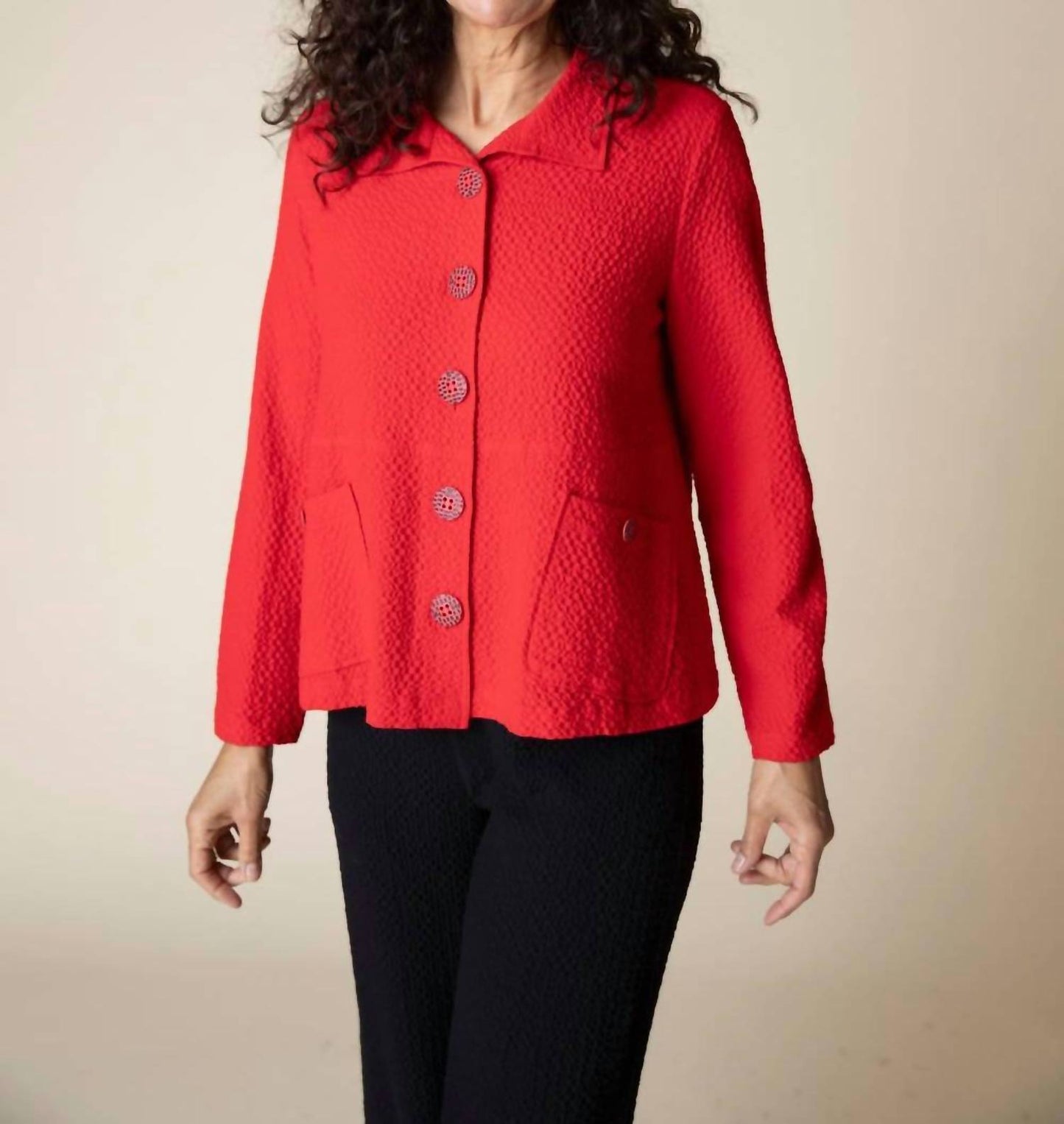 Habitat - Pucker Weave Statement Jacket